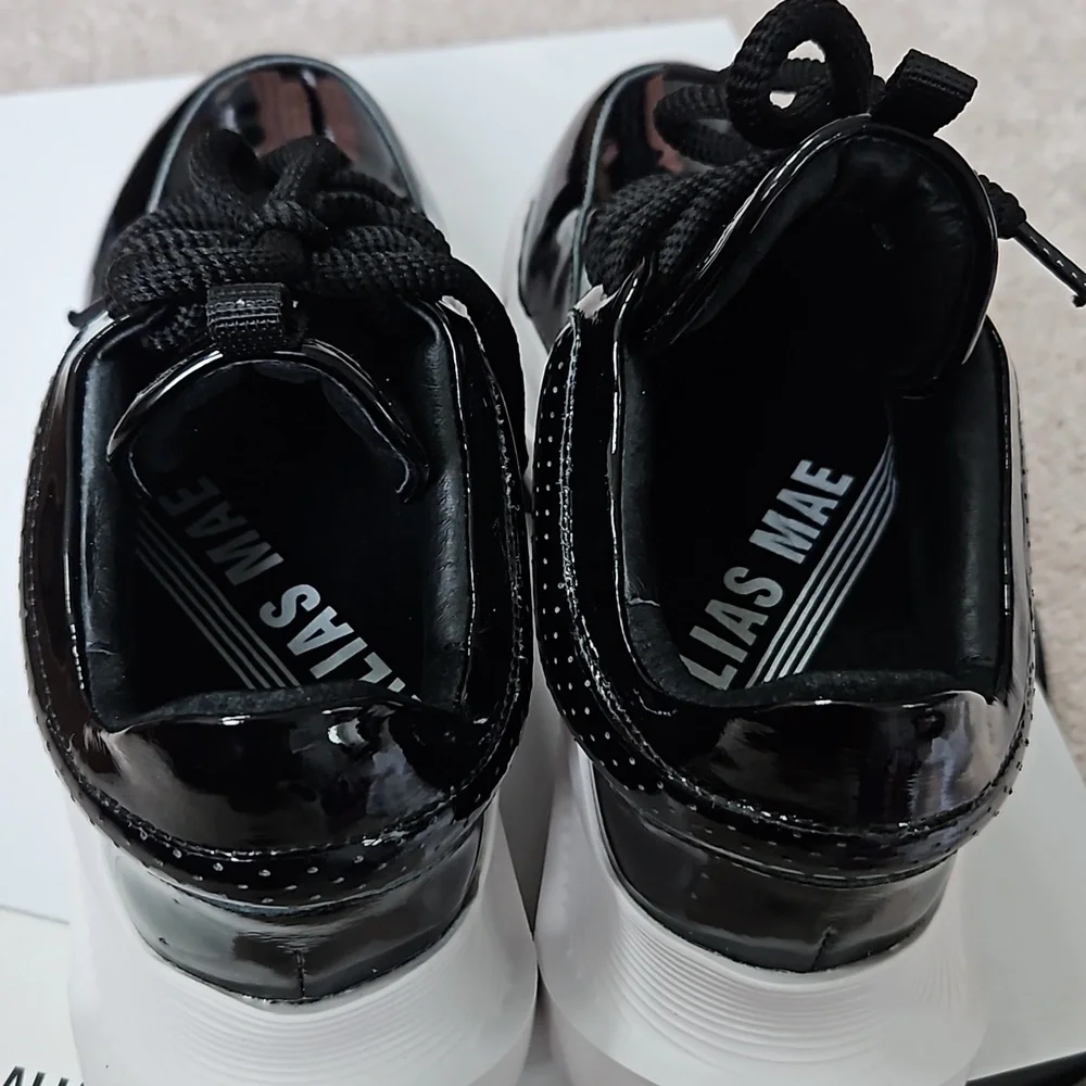 Alias Mae Tommy black patent leather sneakers - Picture 7 of 10